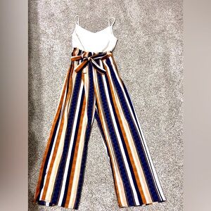 J for Justify jumpsuit! Worn once, like new! Size small.